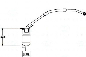 Osuszacz Klimatyzacji Jaguar X-type 2,0-3,0 01- Be