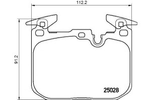 Klocki Hamulcowe Bmw 1 F20 11- Przód Brembo