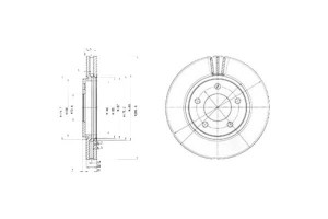 Tarcze Hamulcowe 2szt Chrysler Voyager Iii Voyager