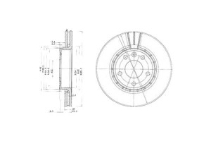 Tarcze Hamulcowe 2szt Nissan Primastar Opel Vivaro