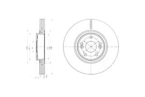 Tarcze Hamulcowe 2szt Renault Laguna Ii 2.0-3.0 03