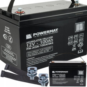 Akumulator Vrla Agm 12V 100Ah Bateria Do Ups C20