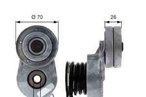 Napinacz Paska Wielorowkowego Opel Astra H Astra H