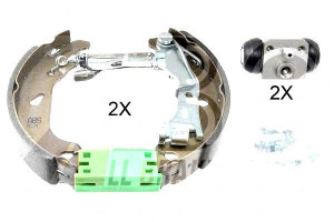 Komplet Szczęk Z Cylinderkami Fiat Punto A.b.s.