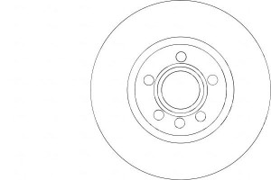 Tarcze Hamulcowe 2szt Vw Sharan 00-10 A.b.s.