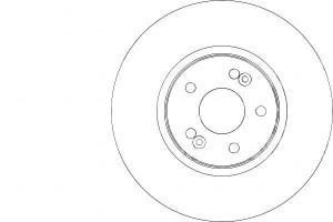 Tarcze Hamulcowe 2szt Renault Laguna 01-07 A.b.s.