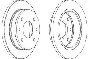 Tarcze Hamulcowe 2szt Hyundai Atos 1.0 02.98-07.03
