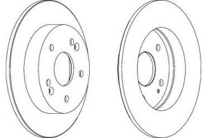 Tarcze Hamulcowe 2szt Honda Prelude V 2.2 10.96-10