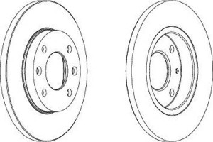 Tarcze Hamulcowe 2szt Citroen Xsara Peugeot 206 20