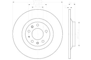 Tarcze Hamulcowe Hella Pagid G31y26251 Gp9y26251 G