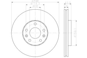 Tarcze Hamulcowe Mintex 402060002r 402067023r 4020