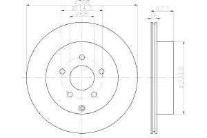 Tarcze Hamulcowe Mintex 43206eg000 43206ca000 Dsk2