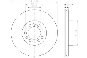 Tarcze Hamulcowe Mintex 500322079 42471214 Dsk2893