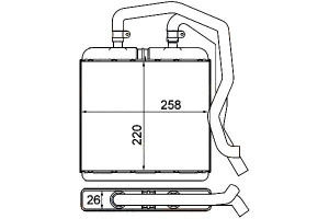 Nagrzewnica Hella 500388092 351000601