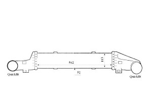 Intercooler Mercedes W210 2,2-2,7cdi Nrf