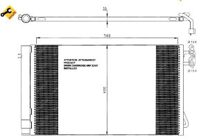 Skraplacz Klimatyzacji Bmw 1 3 04- E90 92 E81 E87