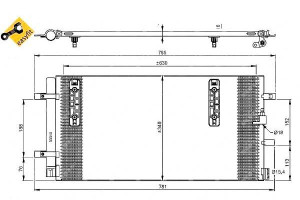 Skraplacz Klimatyzacji Vw A4 A5 Q5 07- Nrf