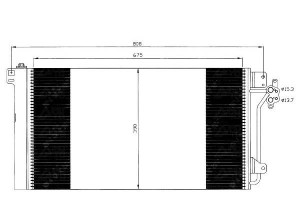 Skraplacz Klimatyzacji Vw T5 1,9 2,5tdi Nrf