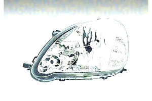 Reflektor Toyota Yaris 2003->le Halogen H4 Magneti