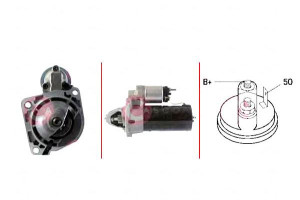Rozrusznik 12v 1.7kw Casco