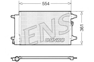 Skraplacz Klimatyzacji Ford Seat Vw Denso