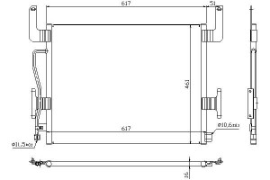 Skraplacz Klimatyzacji Rvi Kerax Premium 04.96- Ni