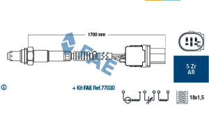 Sonda Lambda Audi A4 A8 R8 4.2/5.2/6.0 12.03-09.10