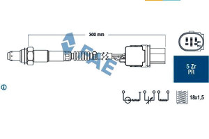 Sonda Lambda Alfa Romeo Giulietta Citroen Berlingo