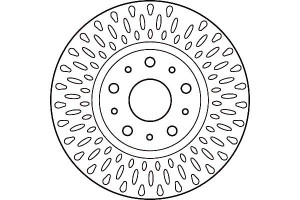 Tarcze Hamulcowe 2szt Lancia Tył Thesis 2,0-3,2 Tr