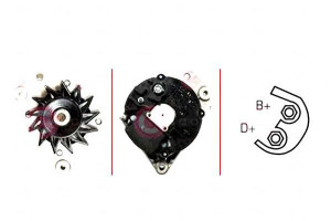Alternator Casco 5702j1 026903017ax 026913015e 034