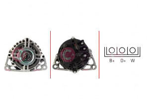 Alternator Casco 1066407 R96ff10300dc 96ff10300dc