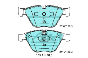 Klocki Hamulcowe Ceramiczne Bmw 3 (e90) 3 (e91) 3