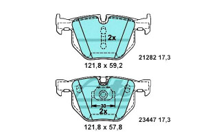 Klocki Hamulcowe Ceramiczne Bmw X5 (e70) X5 (f15 F
