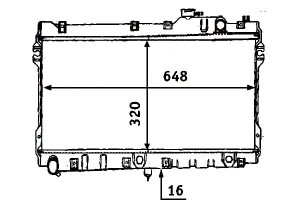 Chłodnica Silnika Hella B61p15200 A B 110380n