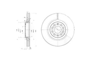 Tarcze Hamulcowe 2szt Audi A4 A6 Allroad Seat Exeo