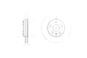 Tarcze Hamulcowe 2szt Opel Insignia A Insignia A C