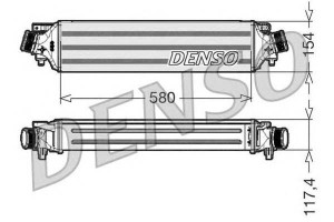 Intercooler Alfa Romeo Giulietta 1.8/2.0d Denso