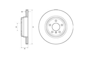 Tarcze Hamulcowe 2szt Bmw 3 (f30 F80) 3 (f31) 3 Gr