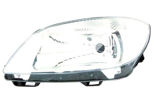 Reflektor Skoda Fabia Ii H4 06-14 Le Chromowany De