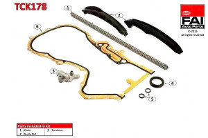 Zestaw Łańcucha Rozrządu Vw Dohc A1 10-,octavia 08