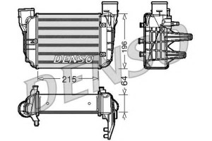 Intercooler Audi A4 Seat Exeo Exeo St 1.8 07.02-05