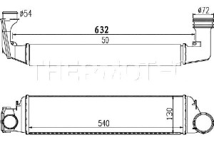Intercooler Bmw 3 (e46) 2.0d/3.0d 10.99-12.07 Ther