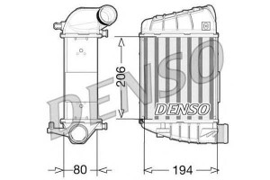 Intercooler Audi A4 3.0d 11.04-06.08 Denso