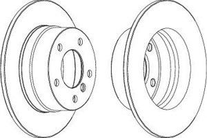 Tarcze Hamulcowe 2szt Bmw 3 (e36) 1.6-2.5 01.94-08