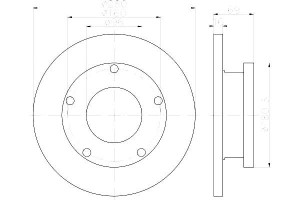 Tarcze Hamulcowe Hella Pagid 1387152 6c112a097ab 1