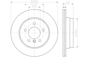 Tarcze Hamulcowe Mintex 34216764653 34216855008 34
