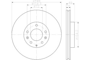 Tarcze Hamulcowe Mintex G33y3325x A Dsk2665 425188