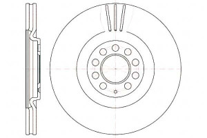 Tarcze Hamulcowe 2szt 312x25 V 5-otw Audi A3 Seat
