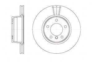 Tarcze Hamulcowe 2szt 310x24 V 5-otw Bmw 5 (e60 61