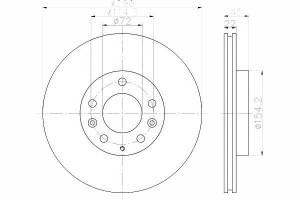 Tarcze Hamulcowe 2szt. Mazda Mx-5 Iii 1.8/2.0 03.0